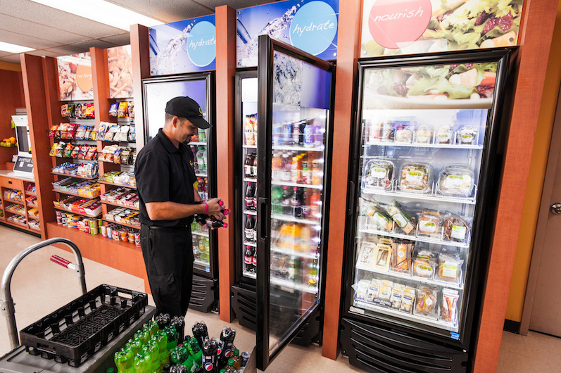 SelfServe Micro Market Kiosks in Chesapeake and Hampton Roads Cardinal Canteen